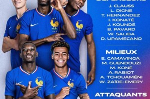 法国队名单：姆队回归，登贝莱在列，巴黎锋群闪耀时